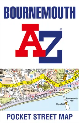 Harta de buzunar A-Z a străzilor din Bournemouth - Bournemouth A-Z Pocket Street Map