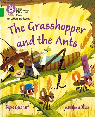 Lăcustă și furnicile - Band 05/Green - Grasshopper and the Ants - Band 05/Green