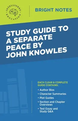 Ghid de studiu pentru A Separate Peace de John Knowles - Study Guide to A Separate Peace by John Knowles