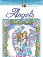 Carte de colorat Creative Haven Elegant Angels - Creative Haven Elegant Angels Coloring Book