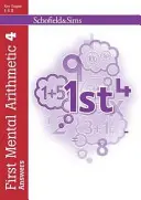 Prima carte de răspunsuri la aritmetica mentală 4 - First Mental Arithmetic Answer Book 4