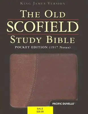Biblia de studiu Old Scofield-KJV-Pocket - Old Scofield Study Bible-KJV-Pocket