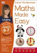 Maths Made Easy: Beginner, Ages 6-7 (Key Stage 1) - Sprijină curriculum-ul național, caiet de exerciții de matematică - Maths Made Easy: Beginner, Ages 6-7 (Key Stage 1) - Supports the National Curriculum, Maths Exercise Book