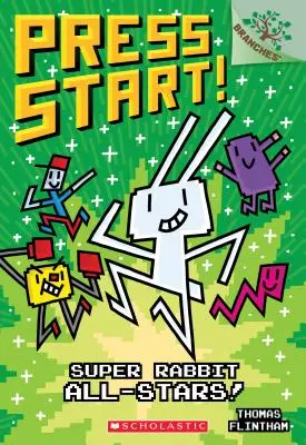 Super Rabbit All-Stars! A Branches Book (Press Start! #8), 8 - Super Rabbit All-Stars!: A Branches Book (Press Start! #8), 8