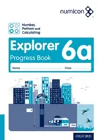 Numicon: Numărul, modelul și calculul 6 Explorer Progress Book A (pachet de 30) - Numicon: Number, Pattern and Calculating 6 Explorer Progress Book A (Pack of 30)