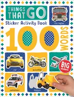 100 de lucruri care merg Activitate cu cuvinte autocolante - 100 Things That Go Words Sticker Activity