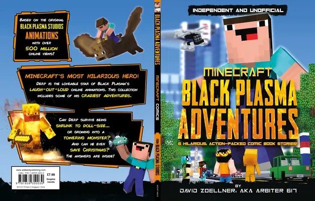 Minecraft Roman grafic-Aventurile plasmei negre (independent și neoficial): Independent and Unofficial (Independent și neoficial) - Minecraft Graphic Novel-Black Plasma Adventures (Independent & Unofficial): Independent and Unofficial