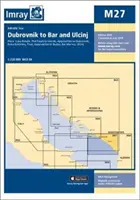 Imray Chart M27 - Dubrovnik până la Bar și Ulcinj - Imray Chart M27 - Dubrovnik to Bar and Ulcinj