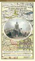 Colecția de patru hărți istorice ale Essexului din 1610-1836 - Collection of Four Historic Maps of Essex from 1610-1836