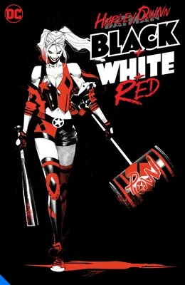 Harley Quinn negru + alb + roșu - Harley Quinn Black + White + Red