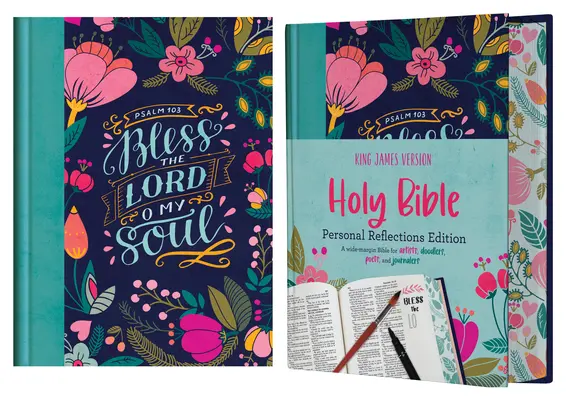 Biblia KJV cu reflecții personale (material cu copertă nouă) - Personal Reflections KJV Bible (New Cover Material)