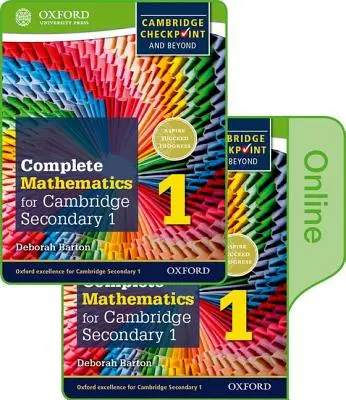 Complete Mathematics for Cambridge Secondary 1 Book 1: Carte pentru elevi tipărită și online - Complete Mathematics for Cambridge Secondary 1 Book 1: Print and Online Student Book