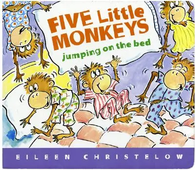 Cinci maimuțe mici sar pe pat - Five Little Monkeys Jumping on the Bed