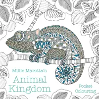 Regatul animalelor de Millie Marotta - de colorat de buzunar - Millie Marotta's Animal Kingdom Pocket Colouring