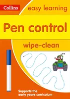 Pen Control Carte de activități de curățat prin ștergere [cu marker] - Pen Control Wipe-Clean Activity Book [With Marker]