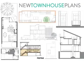 Noi planuri de case de oraș - New Townhouse Plans
