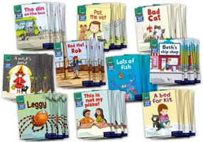 Read Write Inc. Phonics Book Bag Books: Green Set 1 Storybooks Pachet de 100 - Read Write Inc. Phonics Book Bag Books: Green Set 1 Storybooks Pack of 100
