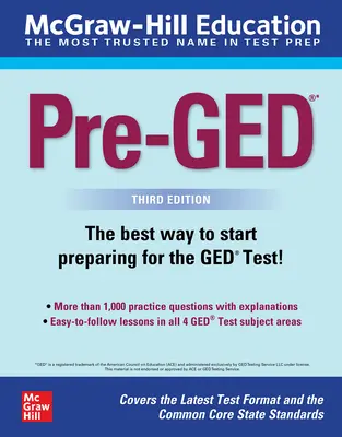 McGraw-Hill Education Pre-Ged, Ediția a treia - McGraw-Hill Education Pre-Ged, Third Edition
