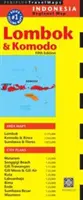 Harta de călătorie Lombok & Komodo A cincea ediție - Lombok & Komodo Travel Map Fifth Edition