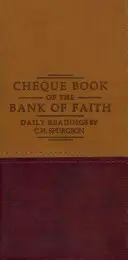 Carnetul de cecuri al băncii credinței - Tan/Burgundy - Chequebook of the Bank of Faith - Tan/Burgundy