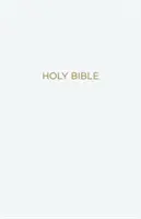 NKJV, Biblie pentru cadouri și premii, aspect piele, alb, ediție cu litere roșii - NKJV, Gift and Award Bible, Leather-Look, White, Red Letter Edition