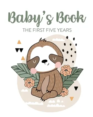 Cartea copilului primii cinci ani: Memory Keeper - Părinte pentru prima dată - Pe măsură ce crești - Cadou pentru Baby Shower - Baby's Book The First Five Years: Memory Keeper - First Time Parent - As You Grow - Baby Shower Gift