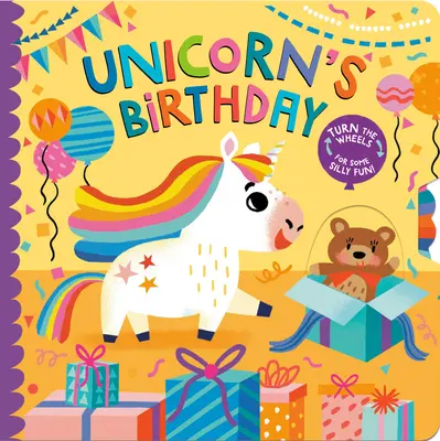 Ziua de naștere a Unicornului: Întoarce roțile pentru o distracție stupidă! - Unicorn's Birthday: Turn the Wheels for Some Silly Fun!