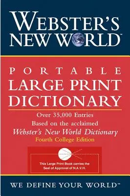 Webster's New World Portable Large Print Dictionary, ediția a doua - Webster's New World Portable Large Print Dictionary, Second Edition