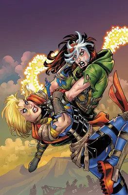 Căpitanul Marvel vs. Rogue - Captain Marvel vs. Rogue
