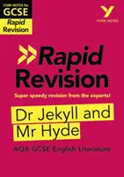 Note York pentru AQA GCSE (9-1) Rapid Revision: Dr Jekyll and Mr Hyde - Recuperați, revizuiți și fiți pregătiți pentru evaluările din 2021 și examenele din 2022 - York Notes for AQA GCSE (9-1) Rapid Revision: Dr Jekyll and Mr Hyde - Catch up, revise and be ready for 2021 assessments and 2022 exams