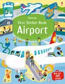 Prima carte de abțibilduri Aeroport - First Sticker Book Airport