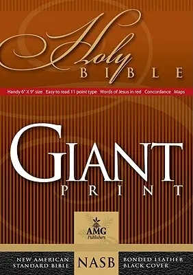 Biblia cu tipar gigant-NASB-Handy-Size - Giant Print Bible-NASB-Handy-Size