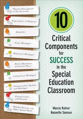 10 componente esențiale pentru succesul în clasa de educație specială - 10 Critical Components for Success in the Special Education Classroom