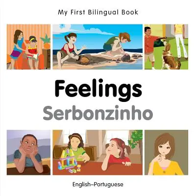 My First Bilingual Book-Feelings (engleză-portugheză) - My First Bilingual Book-Feelings (English-Portuguese)
