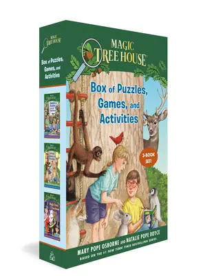 Magic Tree House Box of Puzzles, Games, and Activities (Set de 3 cărți) - Magic Tree House Box of Puzzles, Games, and Activities (3 Book Set)