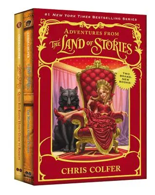 Setul Aventuri din Țara Poveștilor: The Mother Goose Diaries și Queen Red Riding Hood's Guide to Royalty - Adventures from the Land of Stories Set: The Mother Goose Diaries and Queen Red Riding Hood's Guide to Royalty