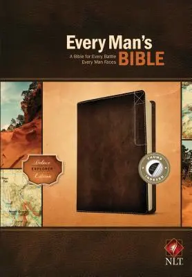 Biblia fiecărui bărbat NLT, ediția Deluxe Explorer - Every Man's Bible NLT, Deluxe Explorer Edition