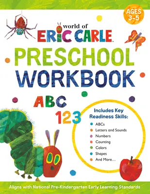 Cartea de lucru pentru preșcolari World of Eric Carle - World of Eric Carle Preschool Workbook