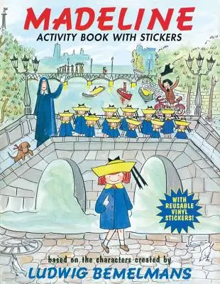 Cartea de activități Madeline cu autocolante - Madeline Activity Book with Stickers