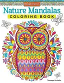 Carte de colorat cu mandale din natură - Nature Mandalas Coloring Book