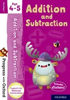 Progres cu Oxford: Adunări și scăderi 4-5 ani - Progress with Oxford: Addition and Subtraction Age 4-5