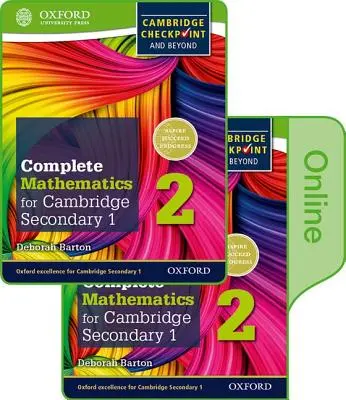 Complete Mathematics for Cambridge Lower Secondary Book 2: Carte tipărită și online pentru elevi - Complete Mathematics for Cambridge Lower Secondary Book 2: Print and Online Student Book