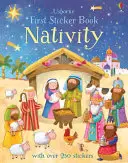 Prima carte de abțibilduri Nașterea - First Sticker Book Nativity