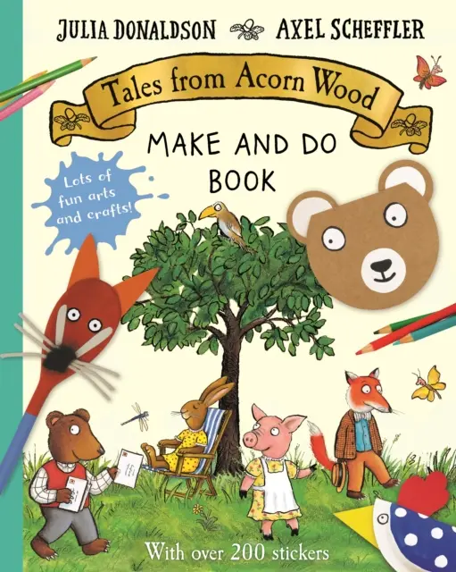 Tales from Acorn Wood Carte de făcut și de făcut - Tales from Acorn Wood Make and Do Book