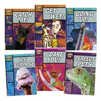 Învățați acasă: Rapid Reading Pack 1 pentru cititorii cu dificultăți din anii 3-6 (6 cărți de lectură adaptate dislexiei) - Learn at Home: Rapid Reading Pack 1 for struggling readers in Years 3-6 (6 dyslexia-friendly reading books)