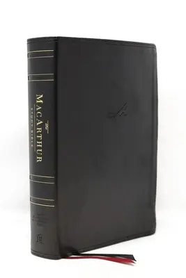 Nasb, MacArthur Study Bible, 2nd Edition, Leathersoft, Black, Thumb Indexed, Comfort Print: Dezlegarea adevărului lui Dumnezeu, un verset la un moment dat - Nasb, MacArthur Study Bible, 2nd Edition, Leathersoft, Black, Thumb Indexed, Comfort Print: Unleashing God's Truth One Verse at a Time