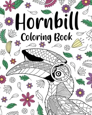 Cartea de colorat Hornbill - Hornbill Coloring Book