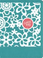 Niv, Beautiful Word Coloring Bible for Girls, Leathersoft Over Board, Teal: Sute de versete de colorat - Niv, Beautiful Word Coloring Bible for Girls, Leathersoft Over Board, Teal: Hundreds of Verses to Color