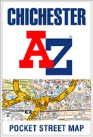 Hartă stradală de buzunar A-Z Chichester - Chichester A-Z Pocket Street Map