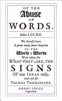 Despre abuzul de cuvinte - Of the Abuse of Words